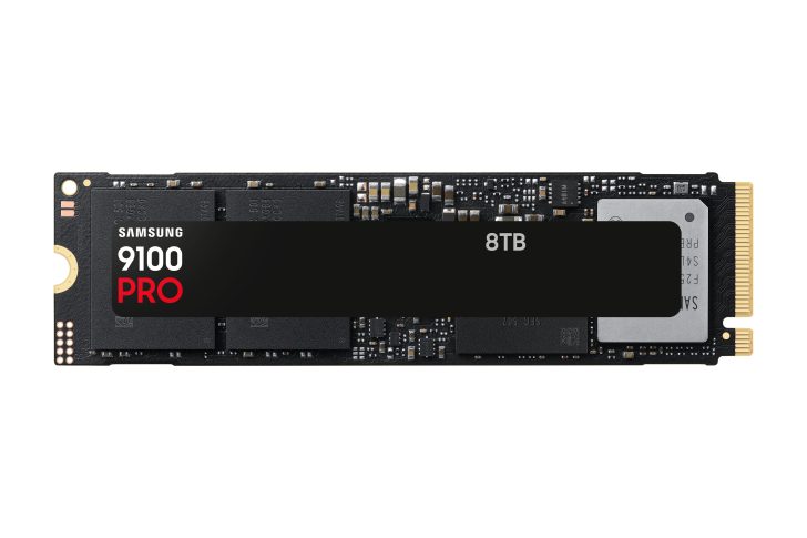 Samsung 9100 Pro 8TB SSD, high-performance storage drive for fast data access and large capacity.