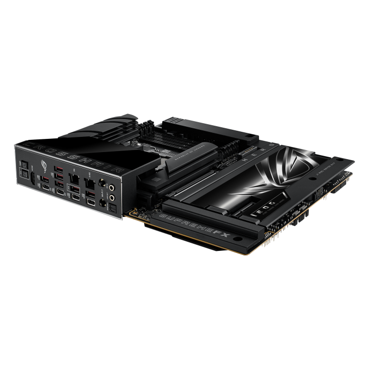 High-performance motherboard design with advanced features for gaming PCs.