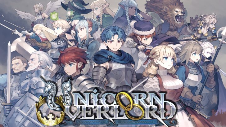 Epic fantasy characters from Unicorn Overlord game cover art.