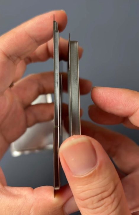 iPhon 17 Air leaked battery size again iPhone 17 Pro.