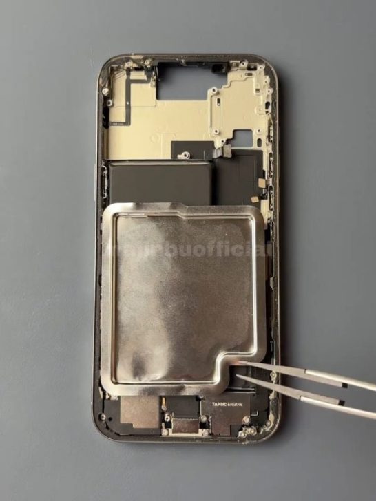 iPhone 17 Pro battery design leaked