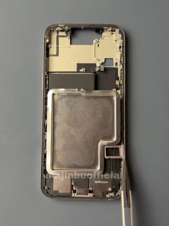 iPhone 17 Pro battery design leaked