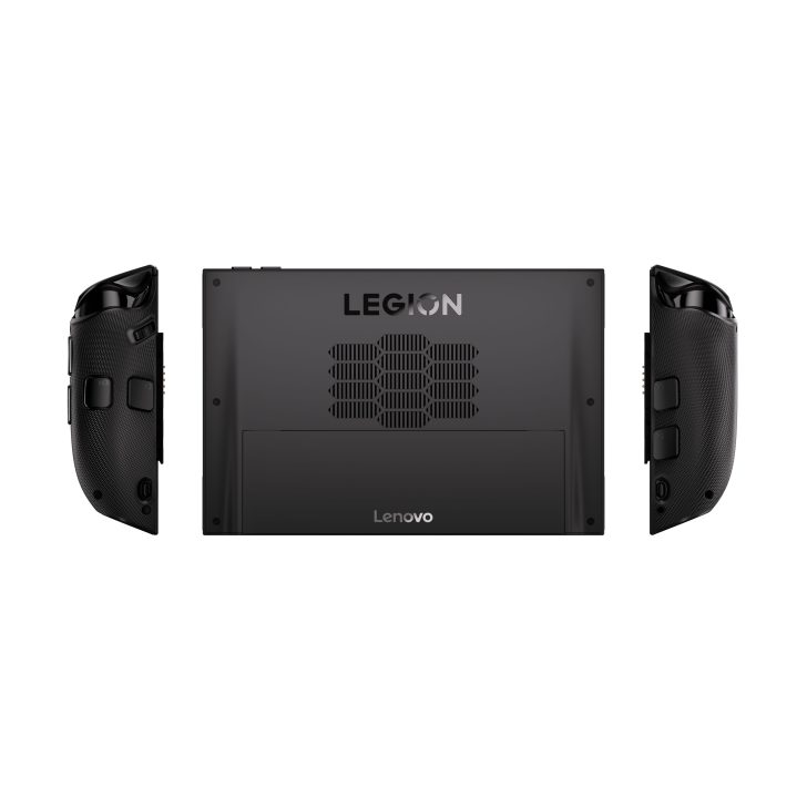 Lenovo Legion gaming device with detachable controllers.