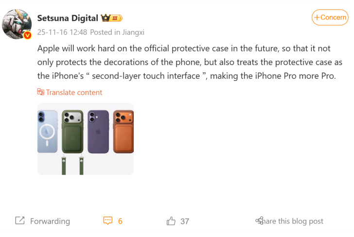 A set of iPhone cases in different colors, including blue, green with straps, purple, and orange, are shown with an emphasis on various designs and the Apple logo.