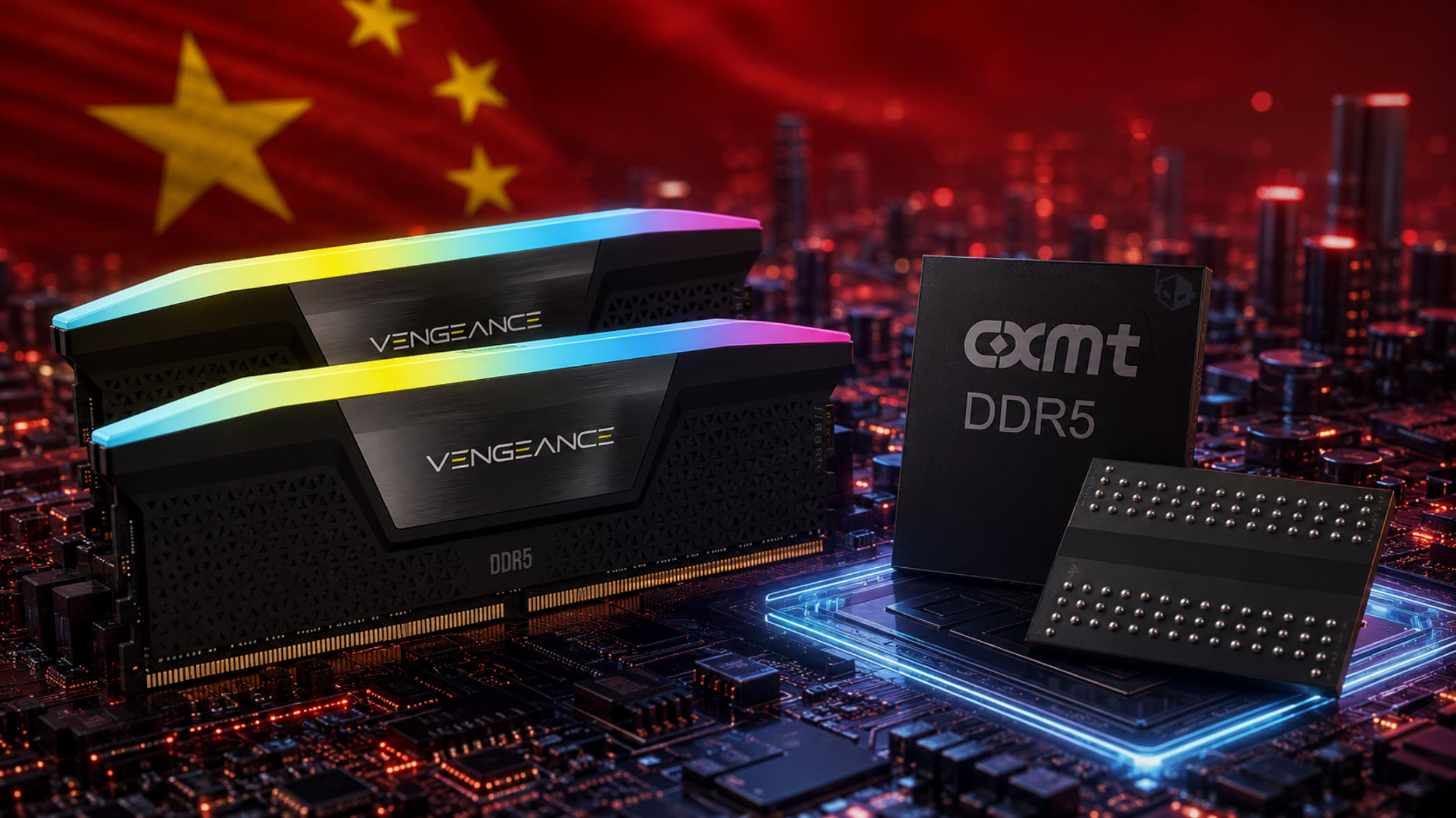 Chinese Memory Starts Entering Global Markets As Corsair DDR5 Modules Spotted With CXMT DRAM
