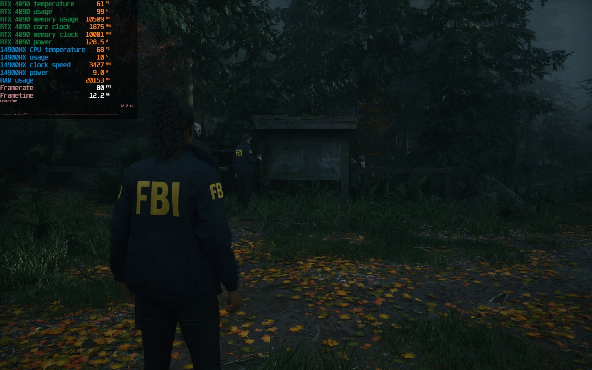 RTX Spark now shown running Alan Wake 2