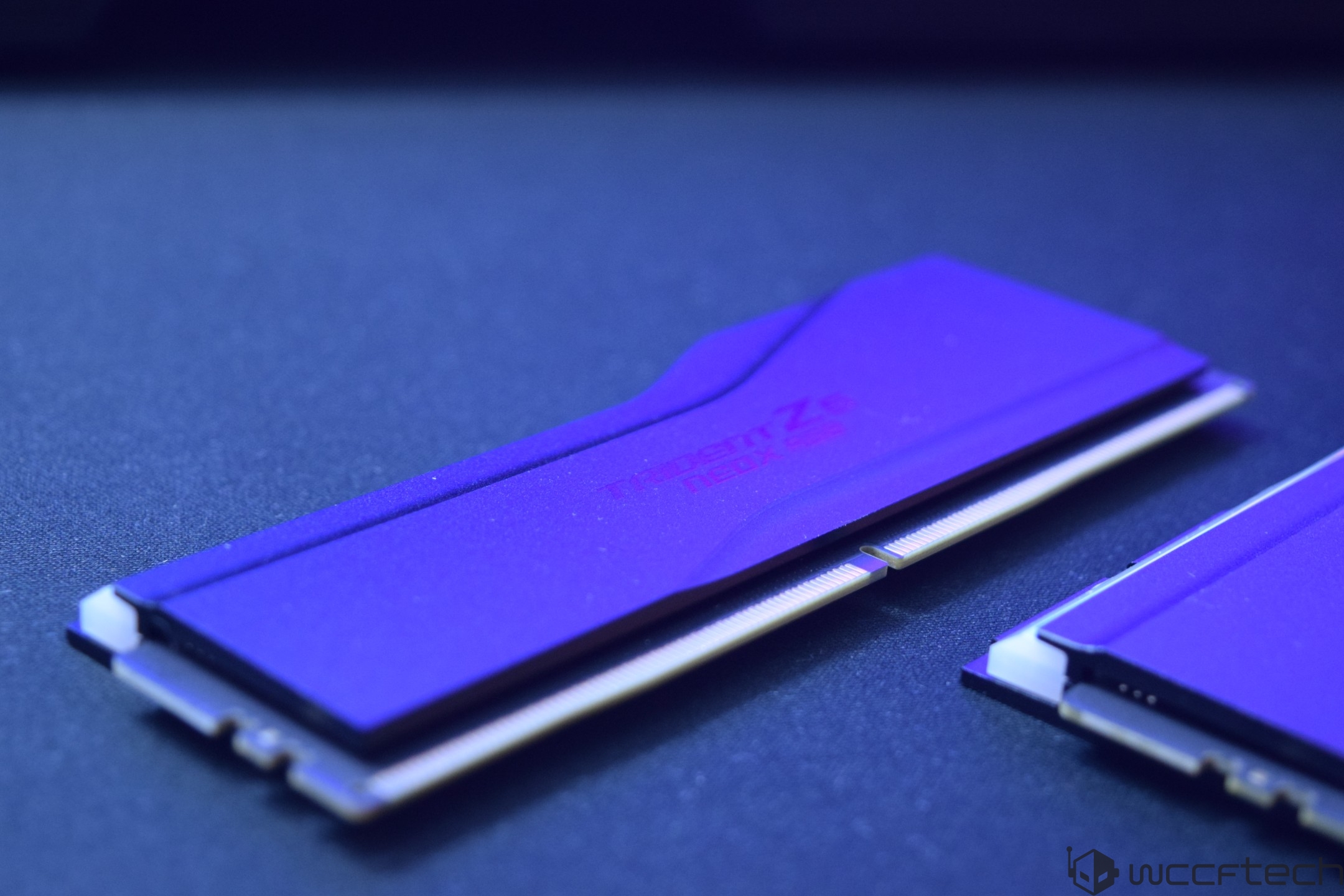 G.SKILL Trident Z Neo RGB RAM module on a dark surface.