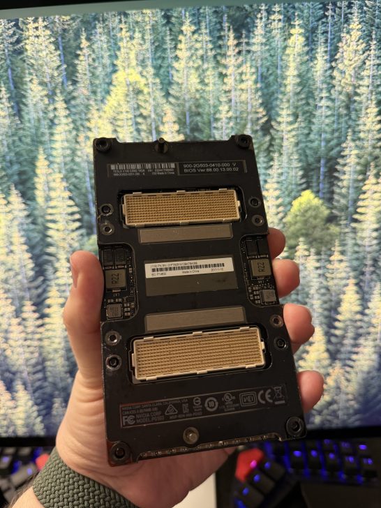 An NVIDIA Tesla V100 gets modded to a gaming PC to run LLMs and AAA games